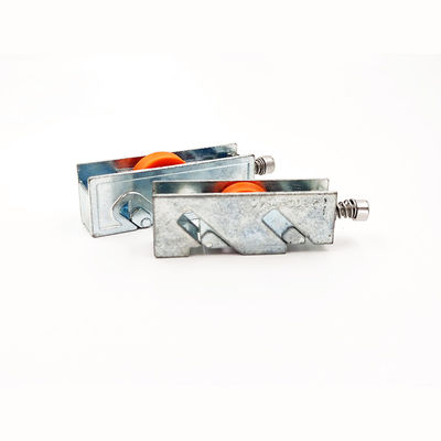 Роликовое колесо для дверей и окон ЧЕРНО-СЕРОЕ С высокой коррозионной стойкостью