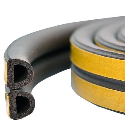 5м/6м/12м EPDM резиновый композит самоклеящийся пенообразный стеклянный стеклянный проем для дверей квартира