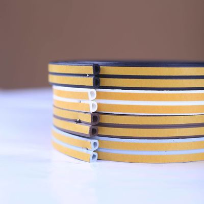 5м/6м/12м EPDM резиновый композит самоклеящийся пенообразный стеклянный стеклянный проем для дверей квартира