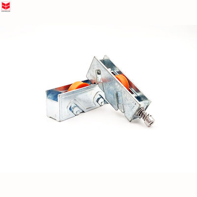 Роликовое колесо для дверей и окон ЧЕРНО-СЕРОЕ С высокой коррозионной стойкостью