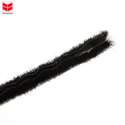 PP Fin Aluminium Windows and Doors Weather Strip Brush Seal for Apartment Высота колоды 3-25 мм / ширина 3-50 мм