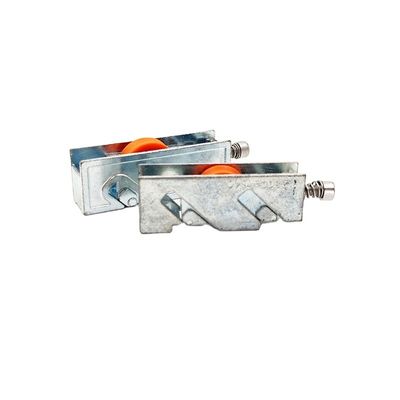 Плоские/рубчатые колеса нейлоновые ролики с стальной рамой для стекловых окон