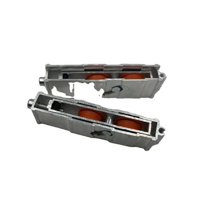 Алюминиевые раздвижные двери окна нижний ролик нейлоновые колеса двери и окна шкивы