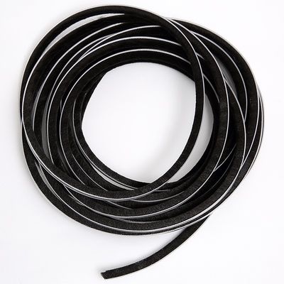 3P Силиконовая шерсть стекла Погодные полосы с резиной для алюминиевых дверей и окон