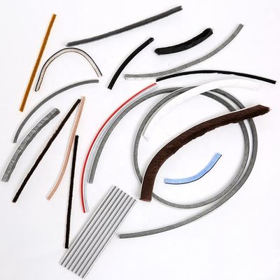 Сдвижное окно погода снятие пленки щетки с горячей плавильной клейкой лентой и звукоизоляционной функцией