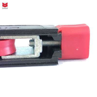 Нилоновые двойные скользящие колеса алюминиевые роликовые окна с подшипниками на заказ