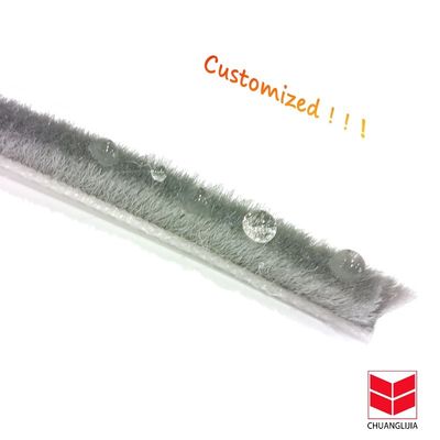 Высота груды 3-25 мм и ширина 3-50 мм водонепроницаемая пластиковая полоска для окон и дверей в цвете ЧЕРНОЙ/СЕРЕЙ/БРАУНЫЙ/БЕЛЫЙ/ОСТРЫЙ