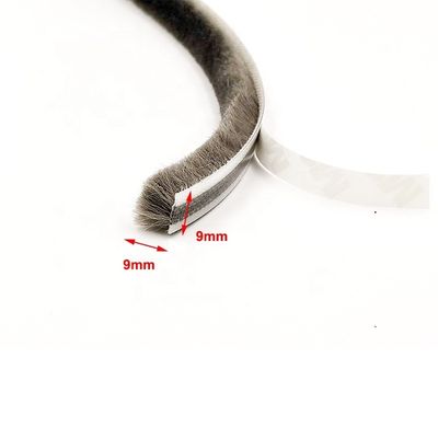 Самоклеящаяся погода стеклянная лента для дверей Нижняя стеклянная высота 3-25 мм Ширина 3-50 мм ISO9001 2008 сертифицирован