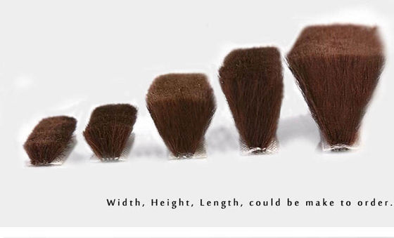 Самоклеящаяся шерстяная стежка Погодные полосы для стеклянных дверей и окон Противоветрительный и пылестойкий ISO9001 2008 Сертифицированный настраиваемый