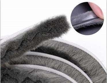 Пылестой и устойчивый к погодным условиям снятие одежды для шкафов 7 * 6 мм Черный / Серый / Коричневый / Белый