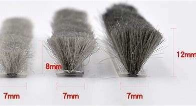 Пылестой и устойчивый к погодным условиям снятие одежды для шкафов 7 * 6 мм Черный / Серый / Коричневый / Белый