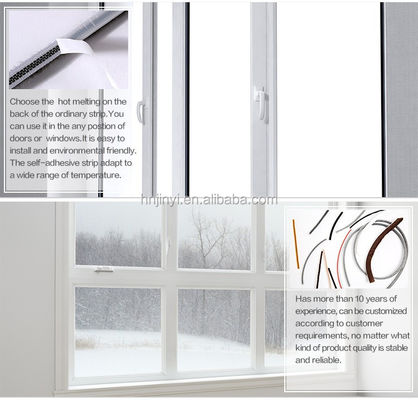 Несиликоновая полоска для улучшения изоляции дверей и окон в цвете ЧЕРНОЕ/СЕРОЕ/БРАУНОЕ/БЕЛОЕ/ДРУГОЕ