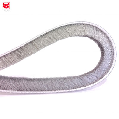 ISO9001 2008 Сертифицированный высокотемпературный устойчивый щетка уплотнитель Рядовой шерстяной столбик Погодные полосы для алюминиевых раздвижных дверей