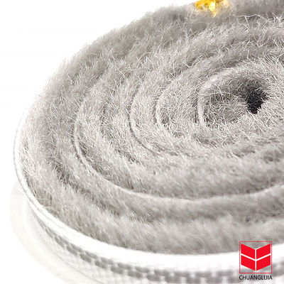 ISO9001 2008 Сертифицированная щетка Сдвижная дверь и окно шерстяной стек Weather Strip для деревянного окна с высотой стека 3-25 мм