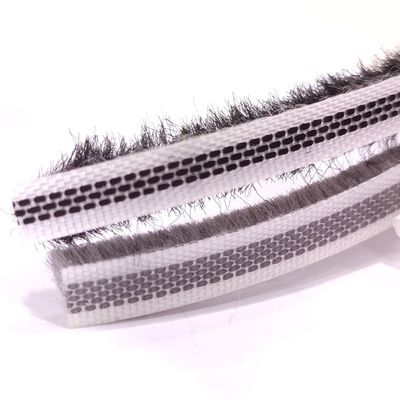 Тканеная щетка силицификационный пломба шерсти стек Weather Strip щетка дверь окно пломба с и ISO9001 2008 Сертификат