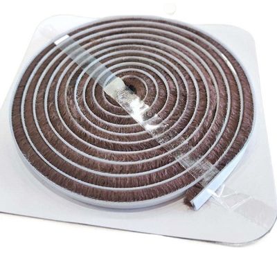 Водонепроницаемая ветроустойчивая шерстяная пломба уплотнительная лента прямая пломба алюминиевый профиль щетка для защиты от погодных условий дверей и окон