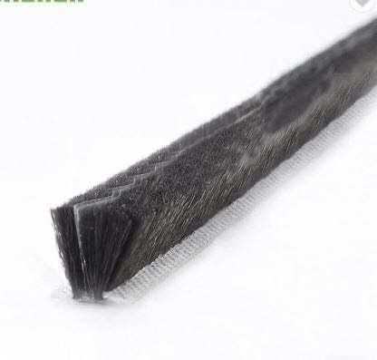 Алюминиевые двери и окна аксессуары Защита от пыли Дверные уплотнения с крыльцами окна Погода полоса высота колоды 3-25 мм