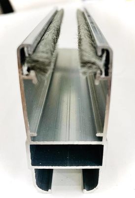 Алюминиевые двери и окна аксессуары Защита от пыли Дверные уплотнения с крыльцами окна Погода полоса высота колоды 3-25 мм