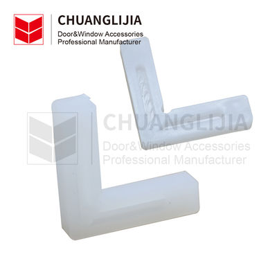 Современный дизайн пластиковый угловой соединение для алюминиевого экрана окна рамки аксессуары